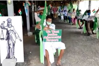 amaravathi farmers protest