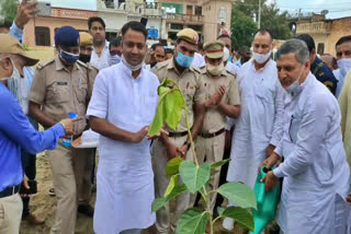 State government engaged in campaign to make the state green says forest minister kanwar pal gurjar