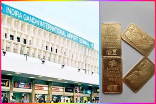 Delhi Custom arrested 2 gold smuggler at IGI airport