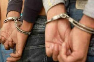 police  arrested two criminals who absconding on behalf of court