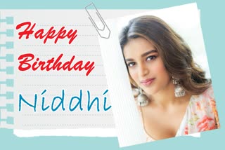 Actress Niddhi Agarwal Birthday Photo Gallery