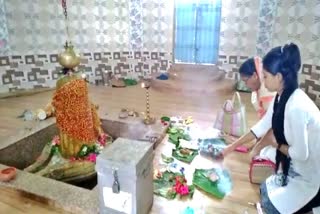 MLA angurlata Deka received blessing from Gaurinath Temple nagaon assam etv bharat news