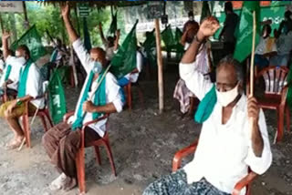 amaravathi farmers protest