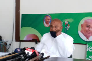 Rajya Sabha Member HD Deve Gowda