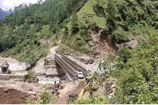 Damaged in flood, Uttarakhand bridge repaired