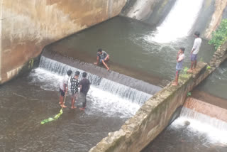 Youth selfies in the Konam Medium Reservoir area