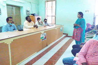 officers held meeting in kadapa district