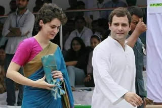 Rahul, Priyanka slam UP govt  Priyanka say caste violence  crimes against women rising in UP  caste violence in UP  രാഹുലും പ്രിയങ്കയും  യോഗി