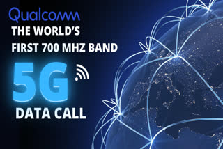 world’s first large-bandwidth 2x30MHz 5G data call ,700MHz (Band n28) FDD spectrum band