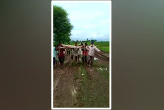 Poor road connectivity forces villagers to carry patients on cots