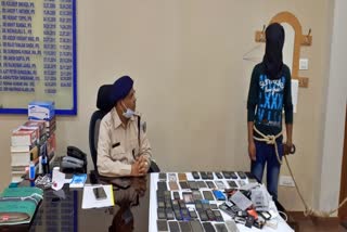 Police arrested an accused for theft in ranchi