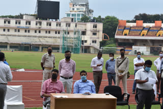 briefing of rapid antigen mass testing in ranchi