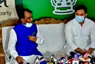 statement of tejashwi yadav on comeback of shyam rajak in rjd