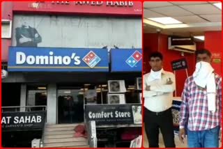 Robbery at Domino's Pizza Shop in Indirapuram