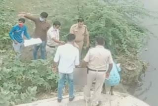 Unknown body found in drain in Bhalaswa dairy in delhi