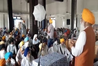 Dhindsa faction holds penance function at Kahunawan Chhambh over incidents of desecration and theft of images of Guru Granth Sahib Ji