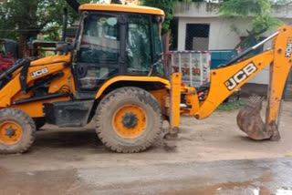 JCB seized