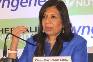 Biocon executive chairperson Kiran Mazumdar-Shaw