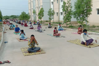 Yoga program in Atmakur