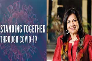 Biocon chief Kiran Mazumdar Shaw tests Covid-19 Positive