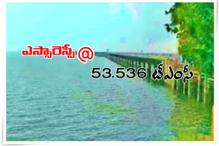 water level is increasing in sriram sagar project gradually