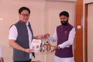 CT Ravi meets Kiren Rijiju