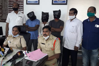 three accused are arrested in minor girl rape case in guntur