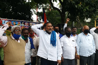 dalit leaders protest