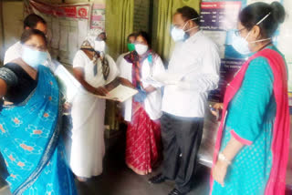 state observer visited reddipalli primary healthcare center