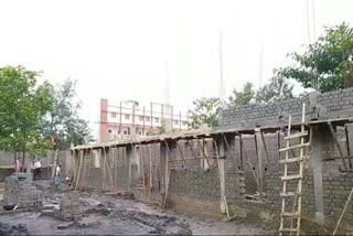 Negligence in building construction at CD Girls School in koderma