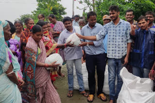 dindi villagers distributed to needy at dindi village of asofabad district