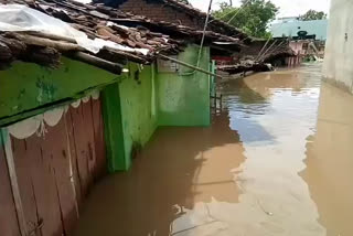 20 houses fallen due to heavy rain