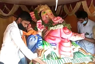 Seizure of Ganesha statue which was placed in violation of the ban