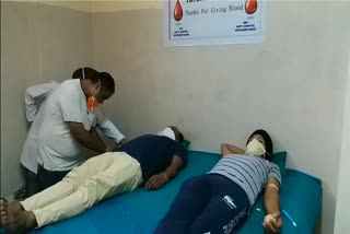 Blood donation camp set up by Green S Welfare in Fatehgarh Sahib