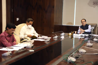 CM Shivraj Singh Chauhan holds a meeting to review the work of MNREGA