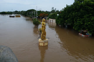 godavari floods effect in yaanaam east godavari