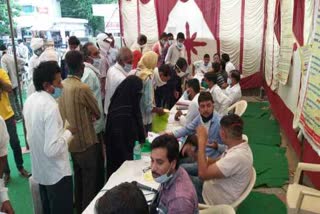 नागौर में शिविर का आयोजन, Camp organized in Nagaur