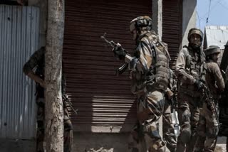 J&K: Arms recovered during a search operation in Srinagar's Natipora