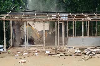 Assam Forest dept serves eviction at Pub Bilashipara