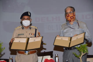 delhi police thanks to ministry of ayush