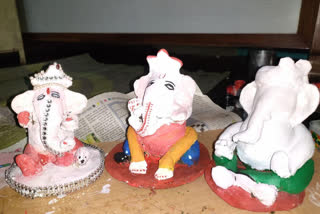 eco friendly ganesha murti