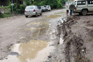 Dharmpur Kotli NH 70 condition worsened