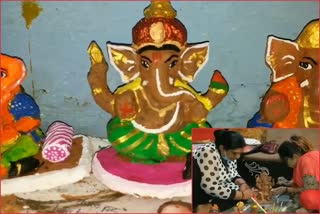 Eco friendly statue of Lord Ganesha