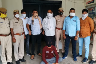 alwar news, crook arrested, alwar police