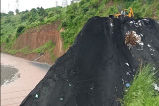 dumping site in BBN, काली राखी की डंपिंग साइट