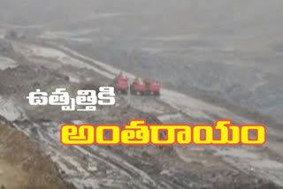 break singareni opencast works in bhupalpally