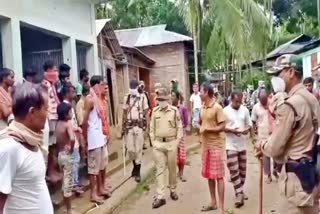 Heated situation centered on the death of a young man in hailakandi assam etv bharat news