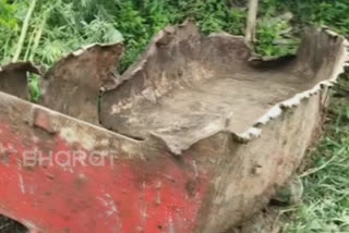 50-year old boat recovered in Chamoli during excavations