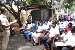 eace meeting in Kolar  Vemagal police station