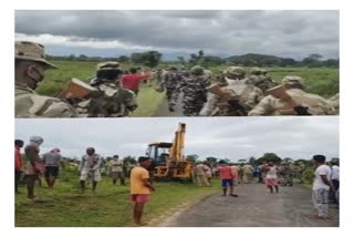 cachar tea garden protest